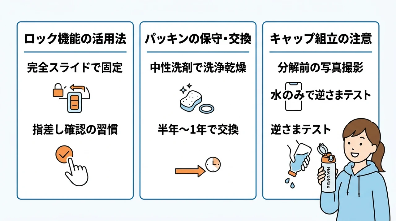 レボマックスの液漏れリスクと確実な対策法