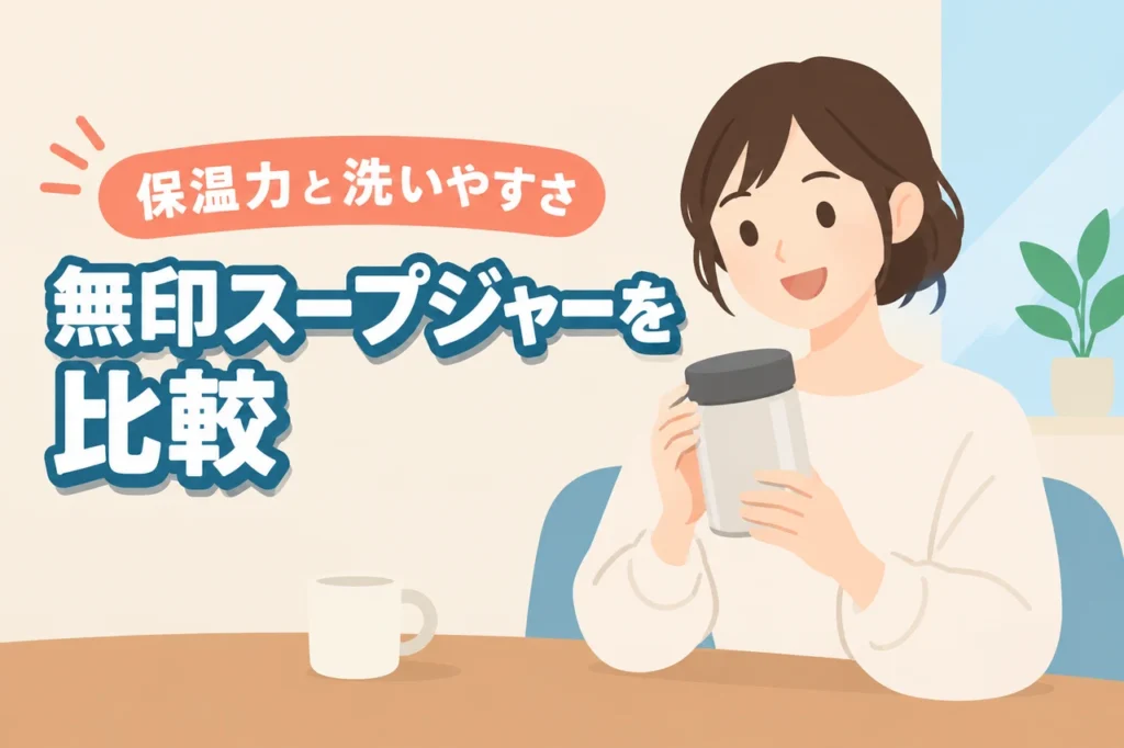 無印良品のスープジャーはどう？保温力・サイズ・洗いやすさを解説（記事のアイキャッチ画像）